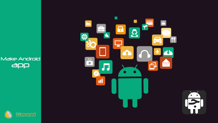 ساخت کامل برنامه اندروید با joapp
