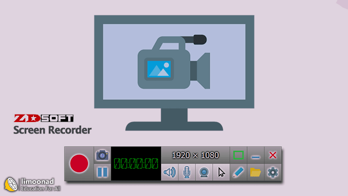 فیلم آموزش فیلم برداری از صفحه با نرم افزار ZD Soft Screen Recorder