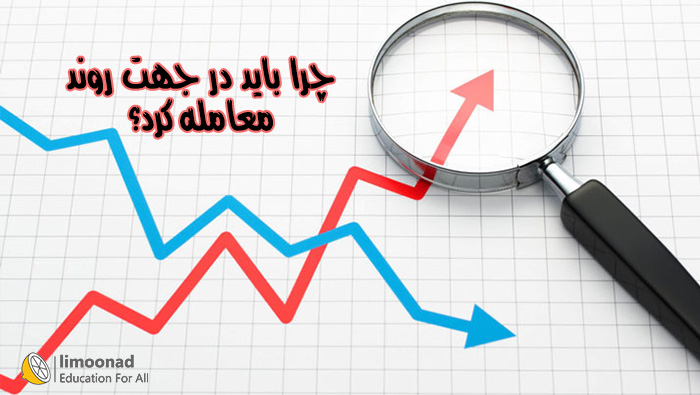 چرا باید در جهت روند بازار معامله کرد؟
